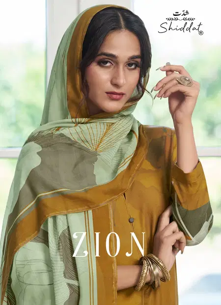 Zion By Shiddat Pashmina Dress Material Wholesale Price In Surat